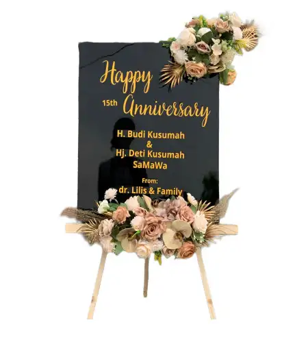Papan Bunga Akrilik Trisari